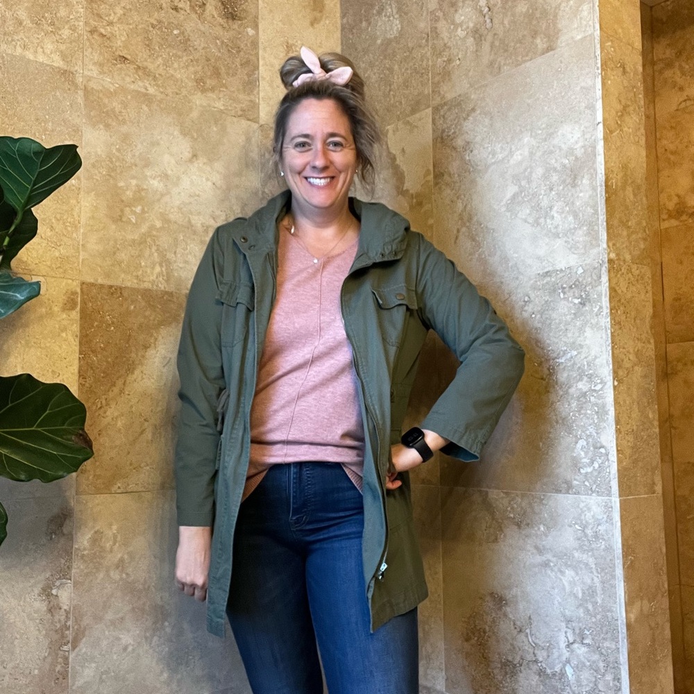 Dreamers by debut dusty rose sweater